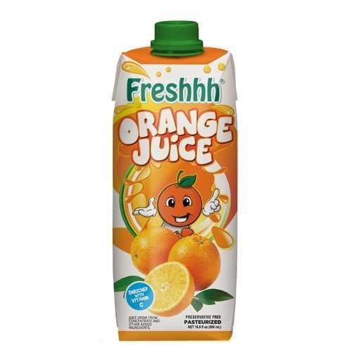 Freshhh Orange Juice 250ml (Bundle of 2)