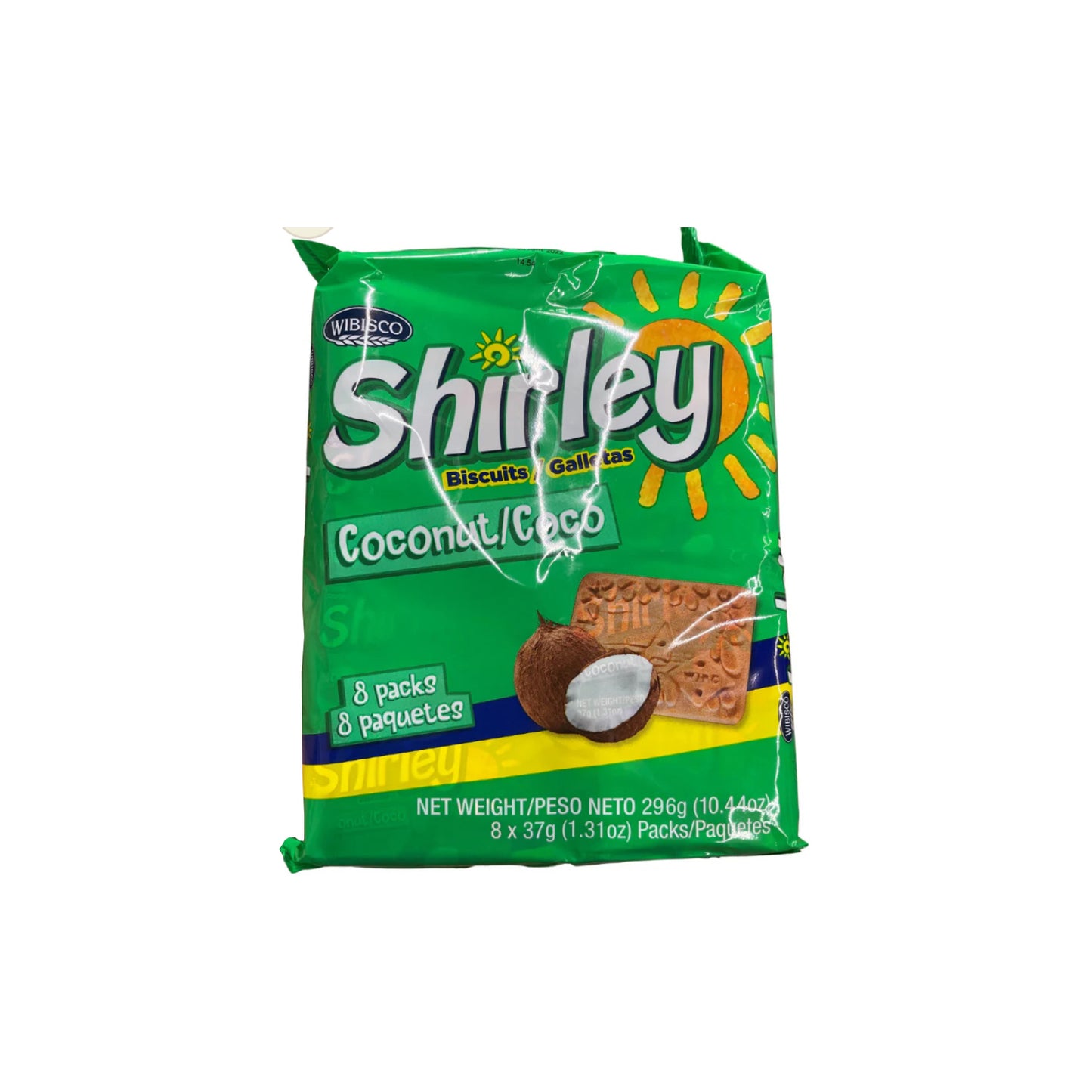 Shirley Biscuit - Coconut (Pack a 8)