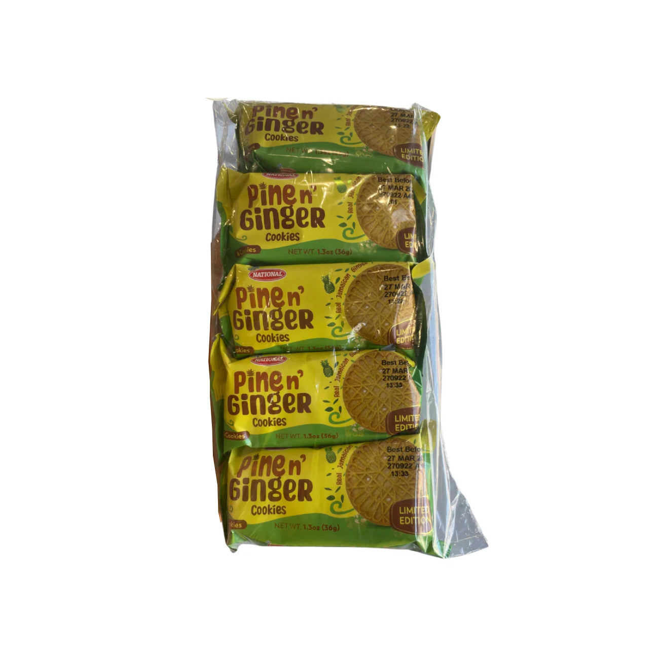 National Pine n Ginger Cookies (Bundle of 5)