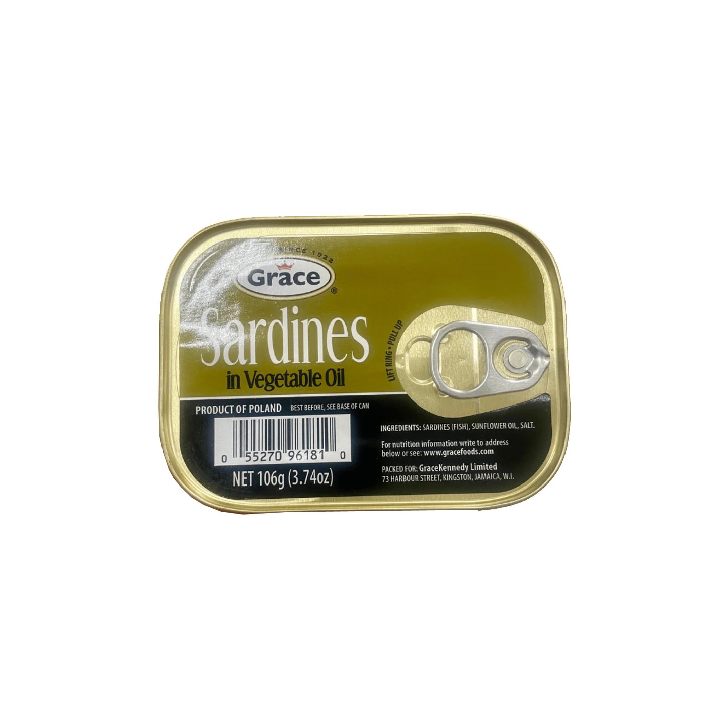 Grace Sardines in Vegetable Oil ( Bundle of 2)