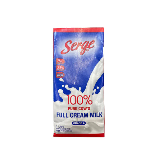 Serge Island 100%  Full Cream Milk - 1 L