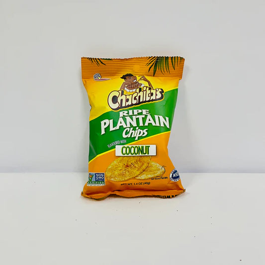 Chachitas Ripe Plantain Chips with Coconut  (Bundle of 2)